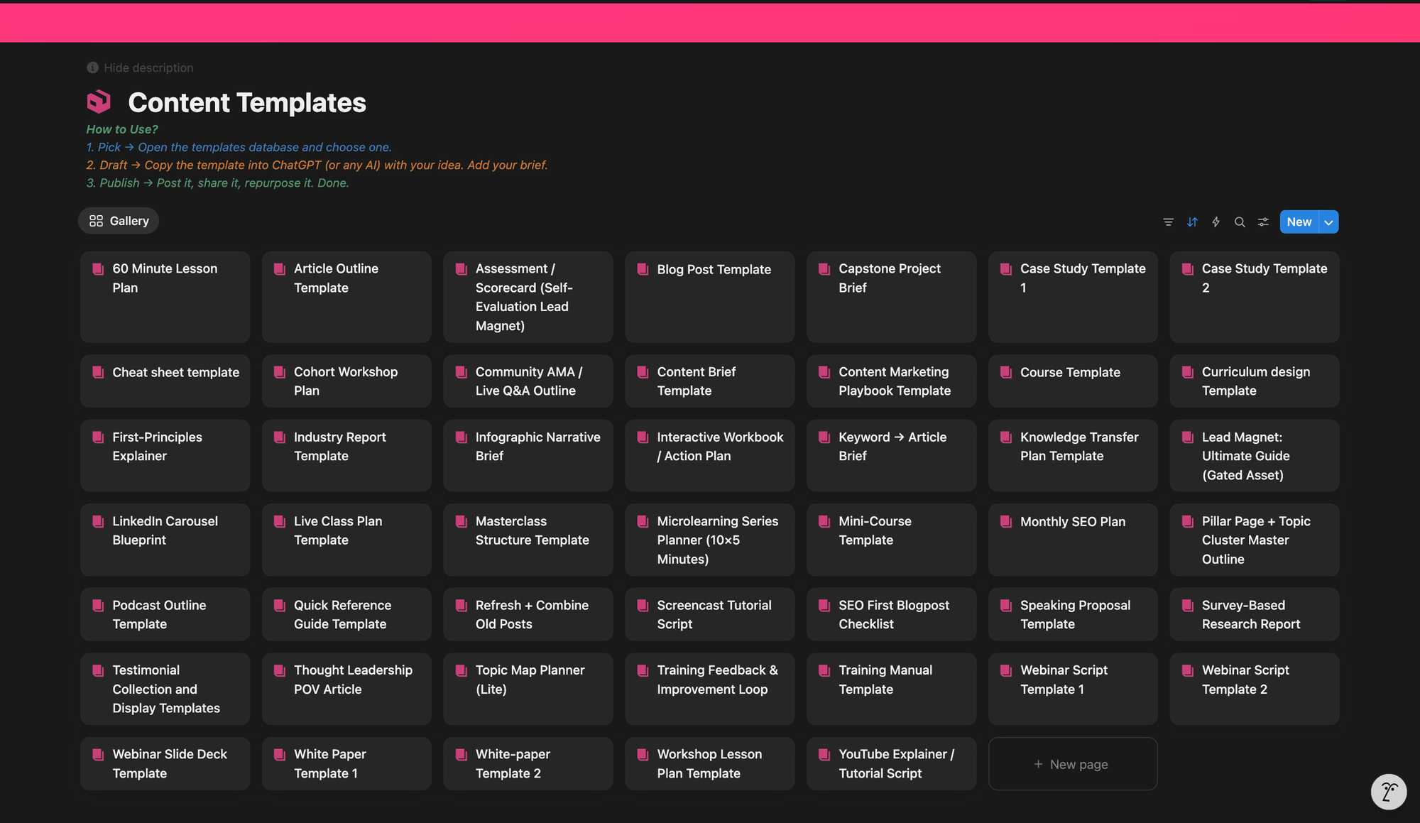 47 AI Content Templates to 10x Your Content Creation Speed in 2025